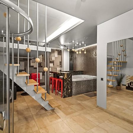 Secret Lounge - Cozy Studio With Sauna And Jacuzzi VNO Exterior foto